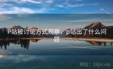 P站被讨论方式观察，p站出了什么问题