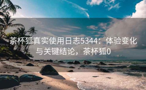茶杯狐真实使用日志5344：体验变化与关键结论，茶杯狐0