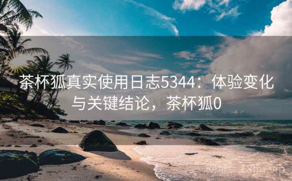 茶杯狐真实使用日志5344：体验变化与关键结论，茶杯狐0