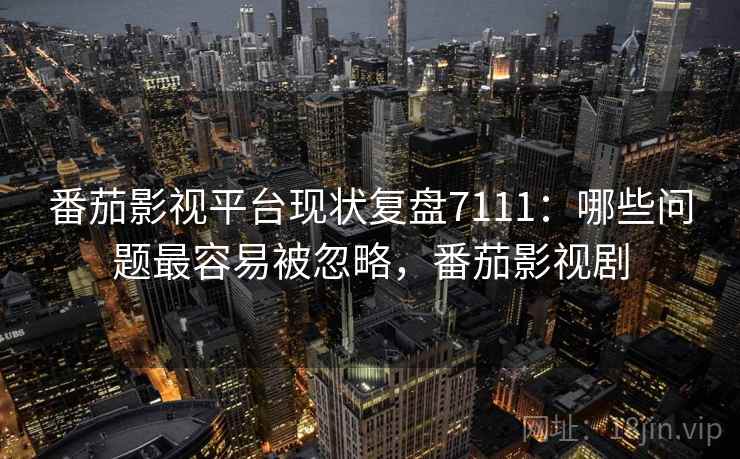 番茄影视平台现状复盘7111：哪些问题最容易被忽略，番茄影视剧